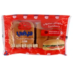 خبز ساندويتش صامولي مفتوح أنصاف