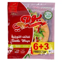 Yaumi Tortila Wraps Spicy 360 G