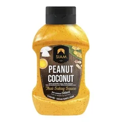 Siam Gluten Free Peanut Coconut Thai Satay Sauce 500ml