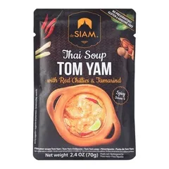 Siam Gluten Free Thai Soup Tom Yam With Red Chillies And Tamarind 70g