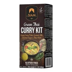 Siam Gluten Free Vegetarian Green Thai Curry Kit 260g