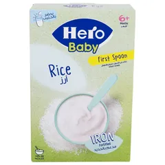 Hero Baby First Spoon Rice Cereals For Baby From 6 Plus Months