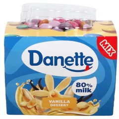 حلى الفانيلا مع حبوب الحلوى