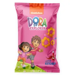 Nickelodeon Dora The Explorer Ketchup Corn Rings 25 G