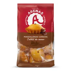 Arenas Madeleine With Cocoa Cream 165 G