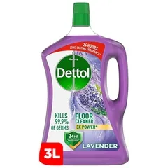 Dettol 4 In 1 Lavender Disinfectant 3 Ltr