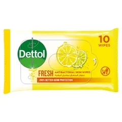 Fresh Anti-Bacterial Skin Wipes