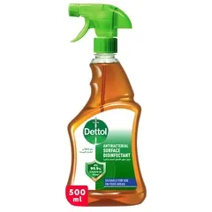 Dettol Surface Disinfectant Anti Bacterial Brown Liquid Trigger Original 500ml