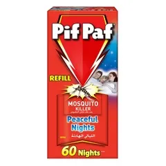 Pif Paf Powergard Liquid Mosquito Killer 60 Nights 48ml Electrical Plug In Refill
