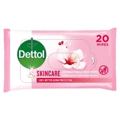 Cool Anti Bacterial Skin Wipes 20 Pc