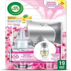 Air Wick Plug In Scented Oils Kit Cherry Blossom 19ml