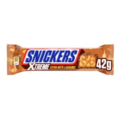 Snickers Xtreme Extra Nuts And Caramel Chocolate Bar 42g