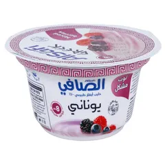 الصافي زبادي يوناني توت مشكل 150 جم