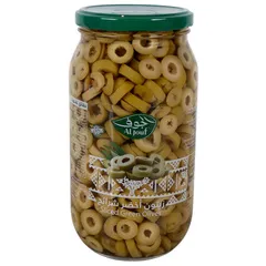 Al Jouf Sliced Green Olives 1kg