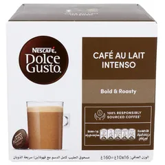Nescafe Dolce Gusto Cafe Au Lait Intenso Bold And Roasty 160g