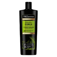 Tresemme Flawless Curls Shampoo 2x More Defined Curls × With Porosity Balance And Shea Butter 350ml