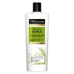Tresemme Flawless Curls Conditioner 2x More Defined Curls × With Porosity Balance And Shea Butter 350ml