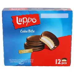 كيك بايت كيك بالمارشميلو مغطى بالشوكولاتة بالحليب