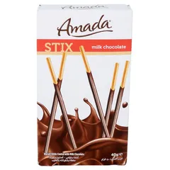 Amada Stix Milk Chocolate 40g