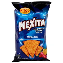 Mexita Sweet Chili Pepper Tortilla Chips 180g