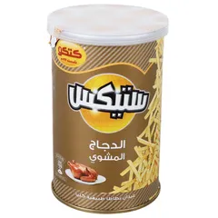 ستيكس أعواد البطاطا بالدجاج المشوي