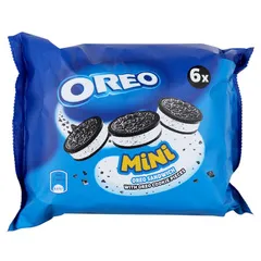 أوريو ميني آيس كريم ساندويتش مع قطع بسكويت أوريو