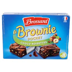 Brossard Chocolate Noisettes Brownies 240 G