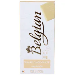 Belgian White Chocolate 70g