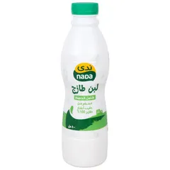 لبن طازج كامل الدسم