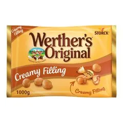 Classic Caramel Candies with Caramel Creamy Filling Traditional Flavor