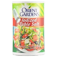 Orient Gardens Iodized Table Salt 26oz