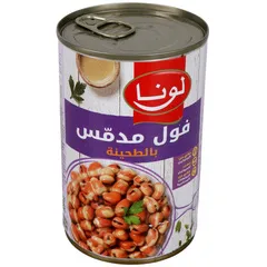فول مدمس بالطحينة