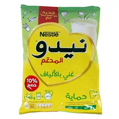 حليب مدعم غني بالألياف