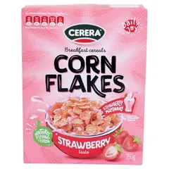 Cerera Cornflakes With Strawberry Taste 250g