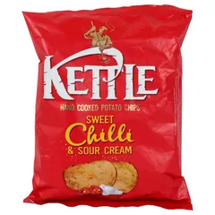 Kettle Potato Chips Sweet Chili And Sour Cream 130g