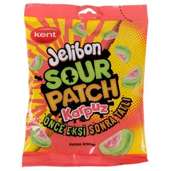 Sour Patch Watermelon Flavour Jelly Candy With Sour Coating 160g