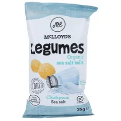 Mclloyd's Gluten Free Legumes Organic Chickpeas Balls with Sea Salt