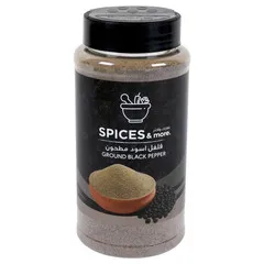 Spices And More Ground Black Pepper 300g