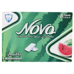 Nova Watermelon Sugar Free Gum 11 Dot 2g