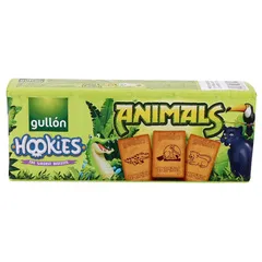 Gullon Hookies Animals Biscuits Kids Snack 200g