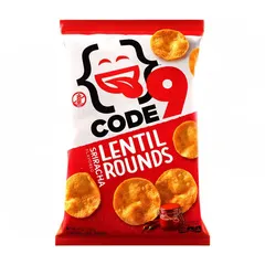Code 9 Lentil Rounds Sriracha Flavored Gluten Free 113 G