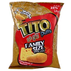 Mr Tito Puffs Cheese Flavor 70g