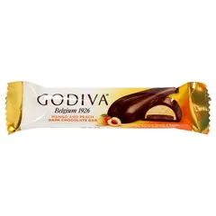 Godiva Dark Chocolate Bar With Mango And Peach 35g