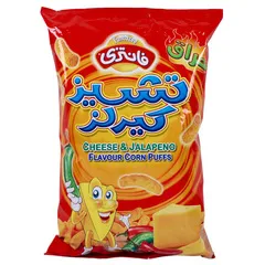 تشيز كيرلز مقرمشات بنكهة الجبنة والهالبينو