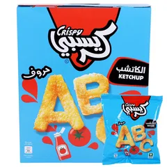 مقرمشات حروف بنكهة الكاتشب
