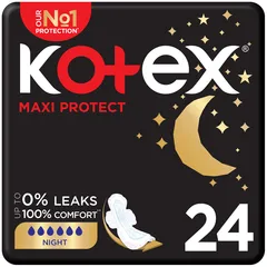 Maxi Protect Night Sanitary Pads with Wings