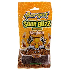 Borgat Sour Buzz Spaghetti Fizzy Cola Flavor 100g