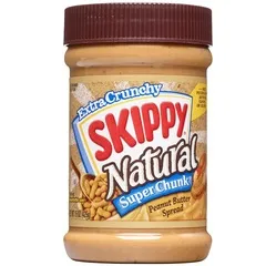 Skippy Natural Super Chunky Peanut Butter 15oz