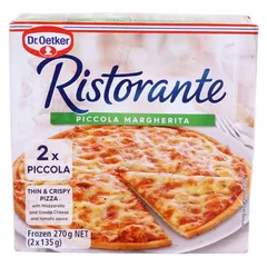 Dr Oetker Ristorante Thin Crispy Pizza Margherita 2 135g