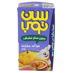 نكتار الفواكه المشكلة بدون سكر مضاف